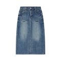 denim skirt,womens