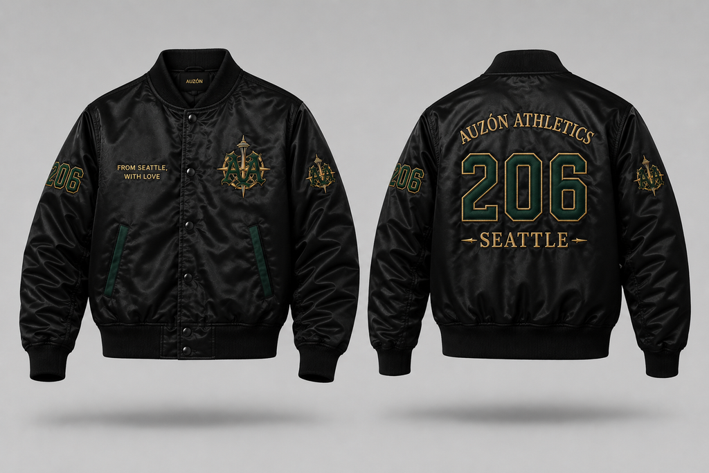 Seattle “206” Varsity Jacket (PRE-ORDER)