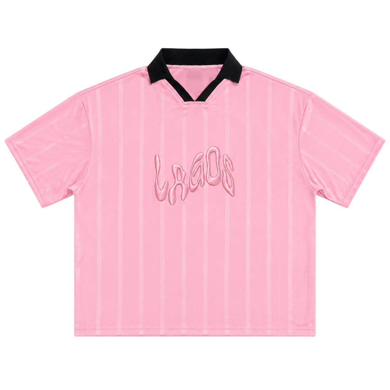 Pink Lagos Boxy Soccer Jersey