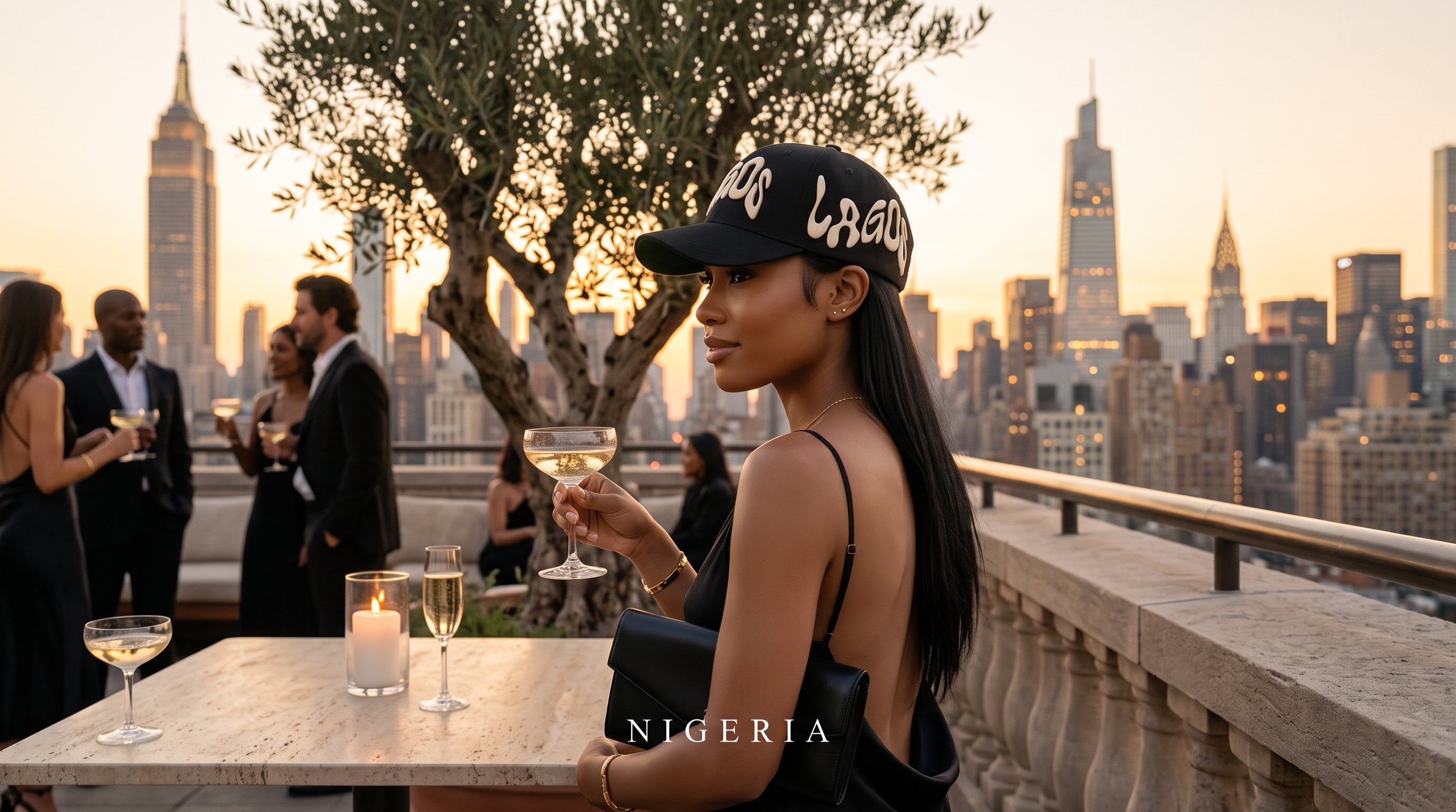 Lagos Fitted Hat