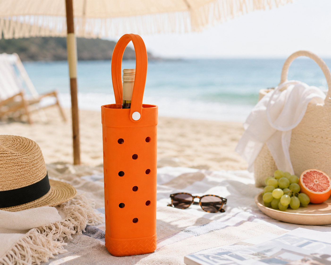Silicone Wine Bottle Holder