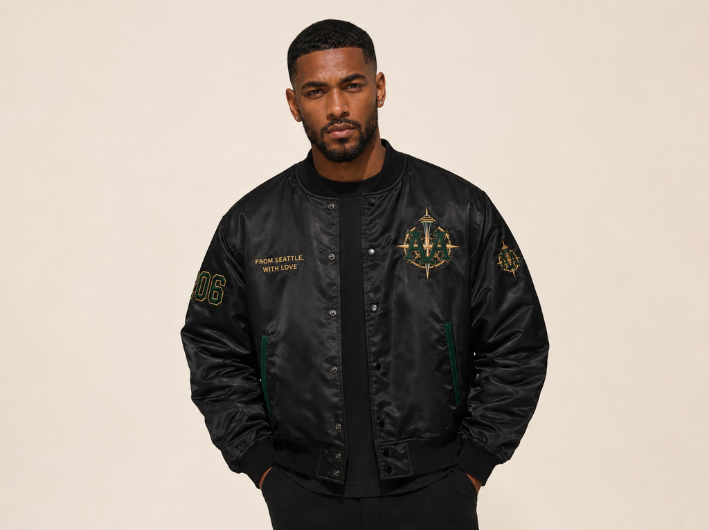 Seattle “206” Varsity Jacket (PRE-ORDER)